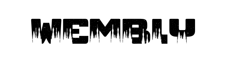 PINE JUNGLE NIGHT Regular  Free Fonts Download