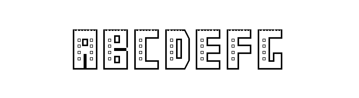 The Tower Block Regular  Free Fonts Download