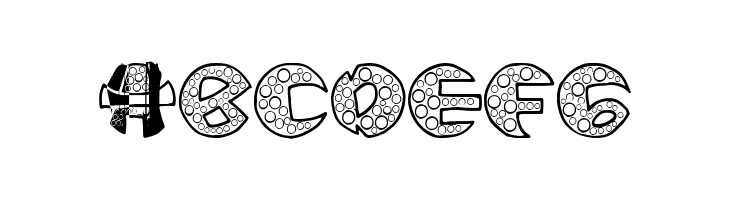 BUBBLE IN TEXT  Free Fonts Download