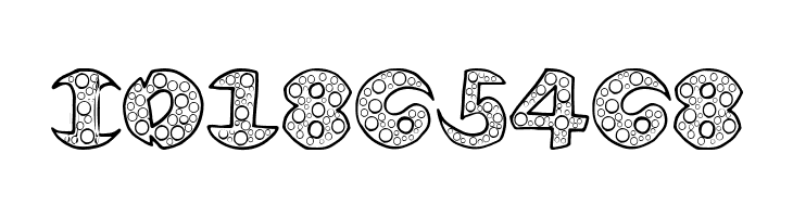 BUBBLE IN TEXT  Free Fonts Download