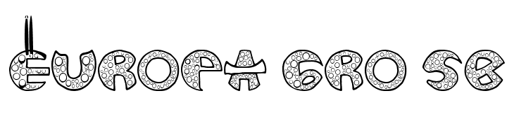 BUBBLE IN TEXT  Free Fonts Download