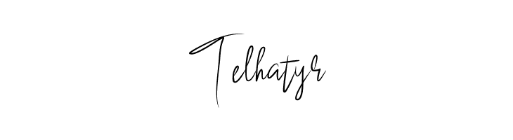 Telhatyr BlackSingature Font