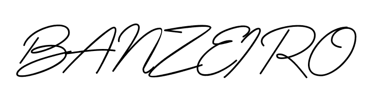 BlueSign  Free Fonts Download