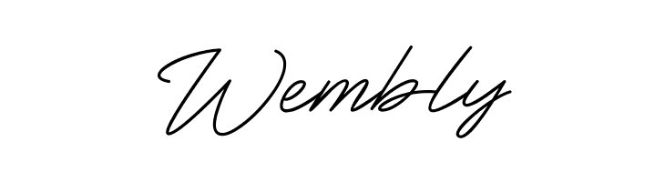 BlueSign  Free Fonts Download