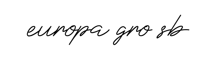 BlueSign  Free Fonts Download