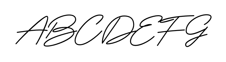 BlueSign  Free Fonts Download