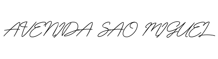 BlueSign  Free Fonts Download