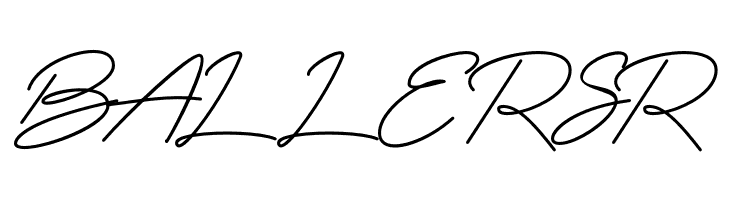 BlueSign  Free Fonts Download