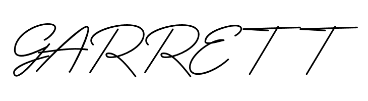 BlueSign  Free Fonts Download