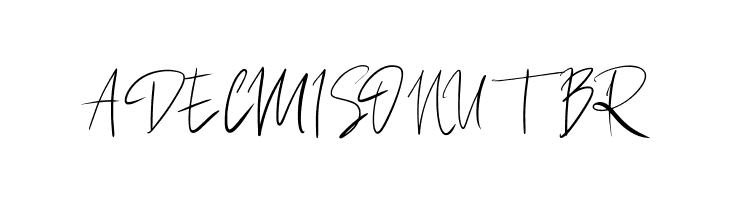 BandaraSignature  Free Fonts Download