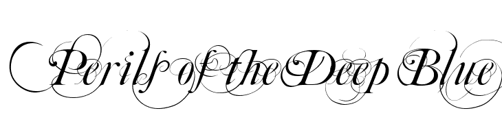 Perils%2Bof%2Bthe%2BDeep%2BBlue Mutlu  Ornamental Font