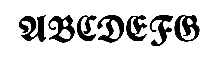 Plakat-FrakturUNZ1L Black  Free Fonts Download