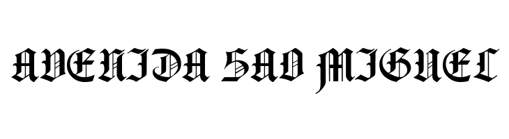 Hansa Gotisch UNZ1L  Free Fonts Download