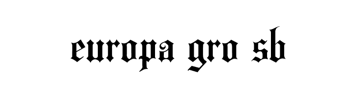 Hansa Gotisch UNZ1L  Free Fonts Download