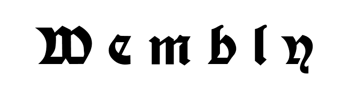 Moderne Fette Schwabacher UNZ1A Italic  Free Fonts Download