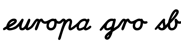 EuroScript-Bold  Free Fonts Download