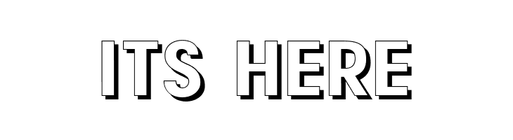 CATNeuzeitSchatten  Free Fonts Download