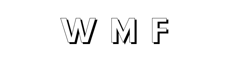 CATNeuzeitSchatten  Free Fonts Download