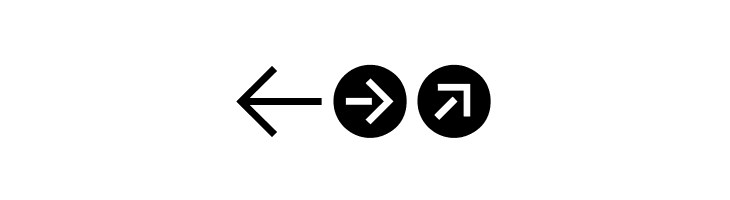 CAT Pfeile  Free Fonts Download