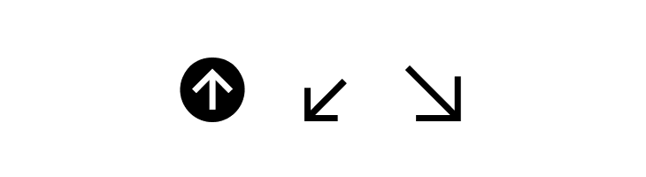 CAT Pfeile  Free Fonts Download