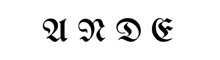 Berthold  Mainzer Fraktur UNZ1A Italic  Free Fonts Download