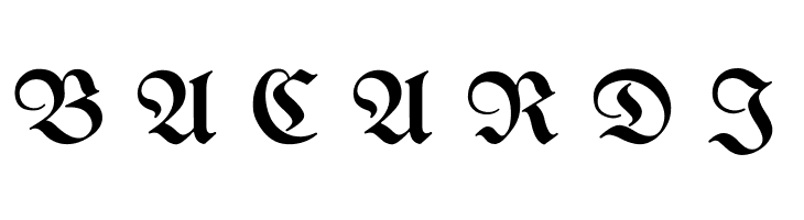 Berthold  Mainzer Fraktur UNZ1A Italic  Free Fonts Download