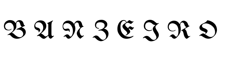 Berthold  Mainzer Fraktur UNZ1A Italic  Free Fonts Download