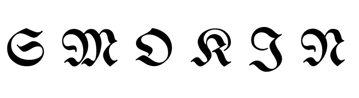 Berthold  Mainzer Fraktur UNZ1A Italic  Free Fonts Download