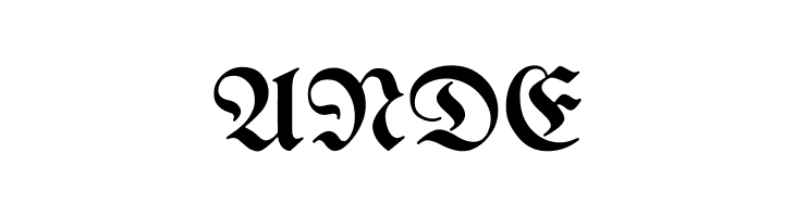 Berthold  Mainzer Fraktur UNZ1A  Free Fonts Download