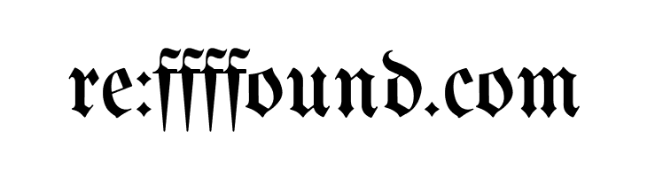 Berthold  Mainzer Fraktur UNZ1A  Free Fonts Download