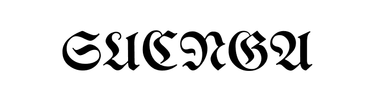 Bertholdr Mainzer Fraktur  Free Fonts Download