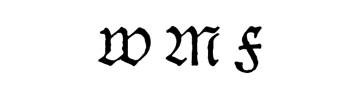 HamburgerSchwabacherDruckrauh10  Free Fonts Download