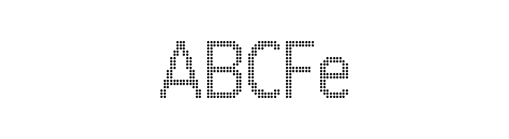 24LED  Free Fonts Download