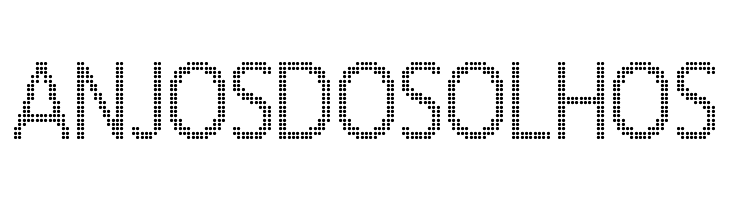 24LED  Free Fonts Download