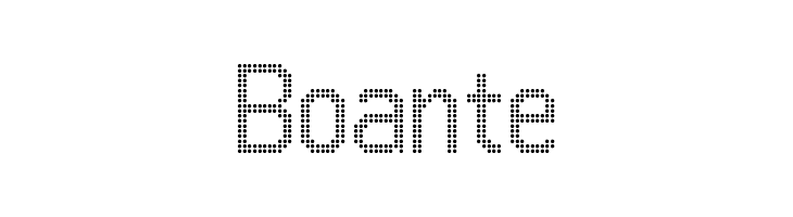 24LED  Free Fonts Download