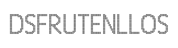 24LED  Free Fonts Download