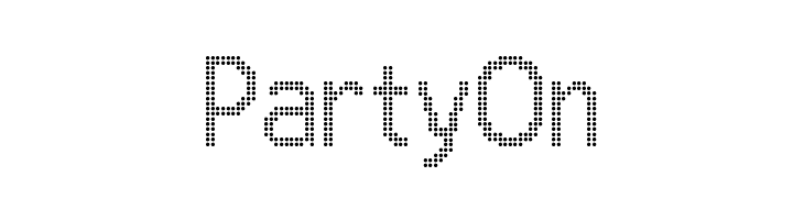 24LED  Free Fonts Download