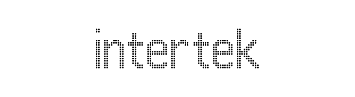 24LED  Free Fonts Download