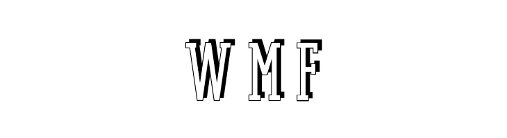 Berlin Email Serif Shadow  Free Fonts Download