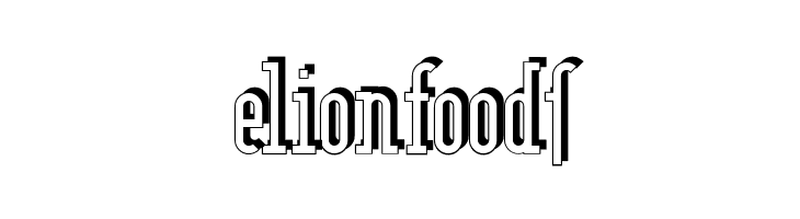 Berlin Email Serif Shadow  Free Fonts Download