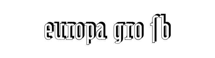 Berlin Email Serif Shadow  Free Fonts Download