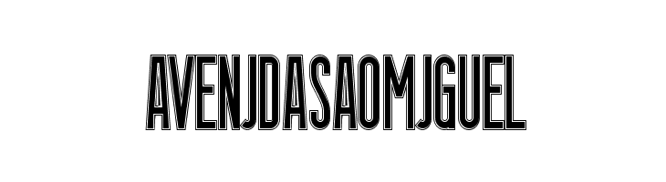 Berlin Email Outline  Free Fonts Download