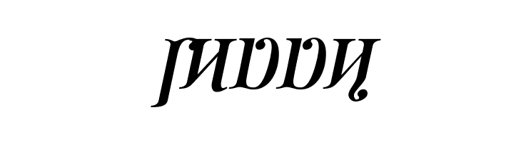 Ondrwaax-BoldItalic  Free Fonts Download