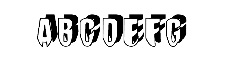 mashy-DroopShadow  Free Fonts Download