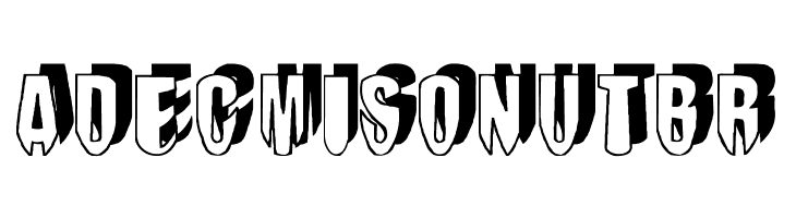 mashy-DroopShadow  Free Fonts Download