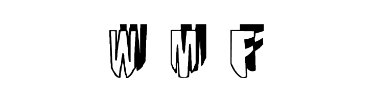 mashy-DroopShadow  Free Fonts Download