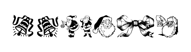 Xmas Clipart  Free Fonts Download