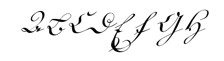 18th Century Kurrent Start  Free Fonts Download