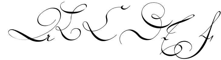 18th Century Initials  Free Fonts Download