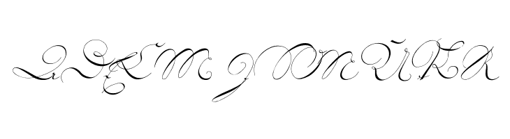 18th Century Initials  Free Fonts Download